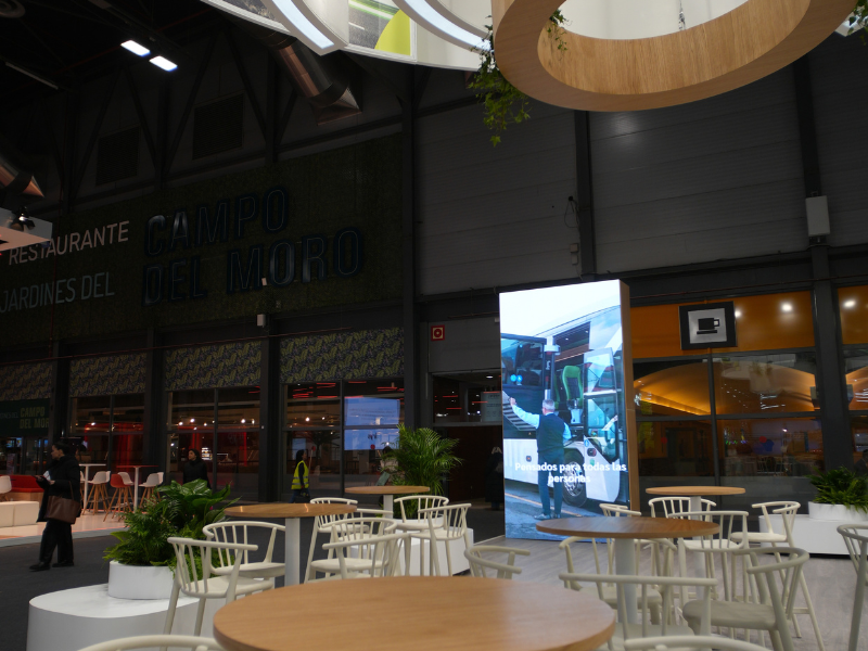Proyecto de Vectalia en FITUR realizado por Eventual
