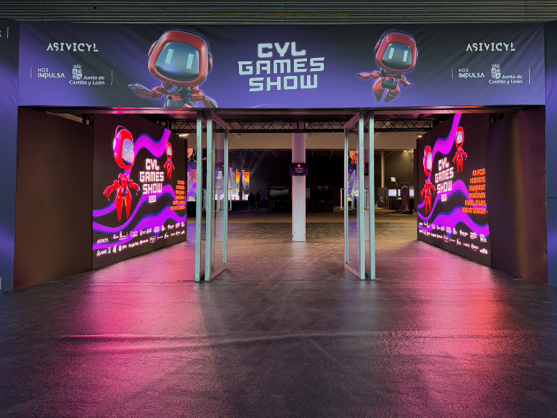 Proyecto CYL Games Show realizado por Eventual