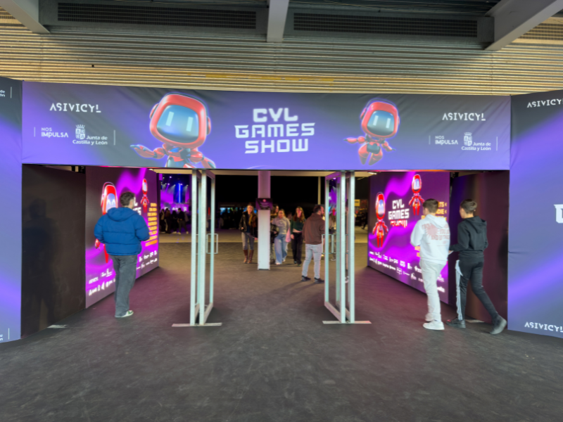 Proyecto CYL Games Show realizado por Eventual