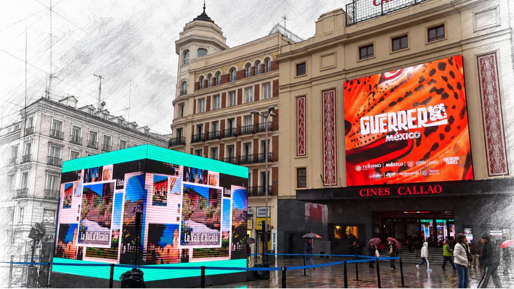 Soporte de publicidad exterior producido por Eventual