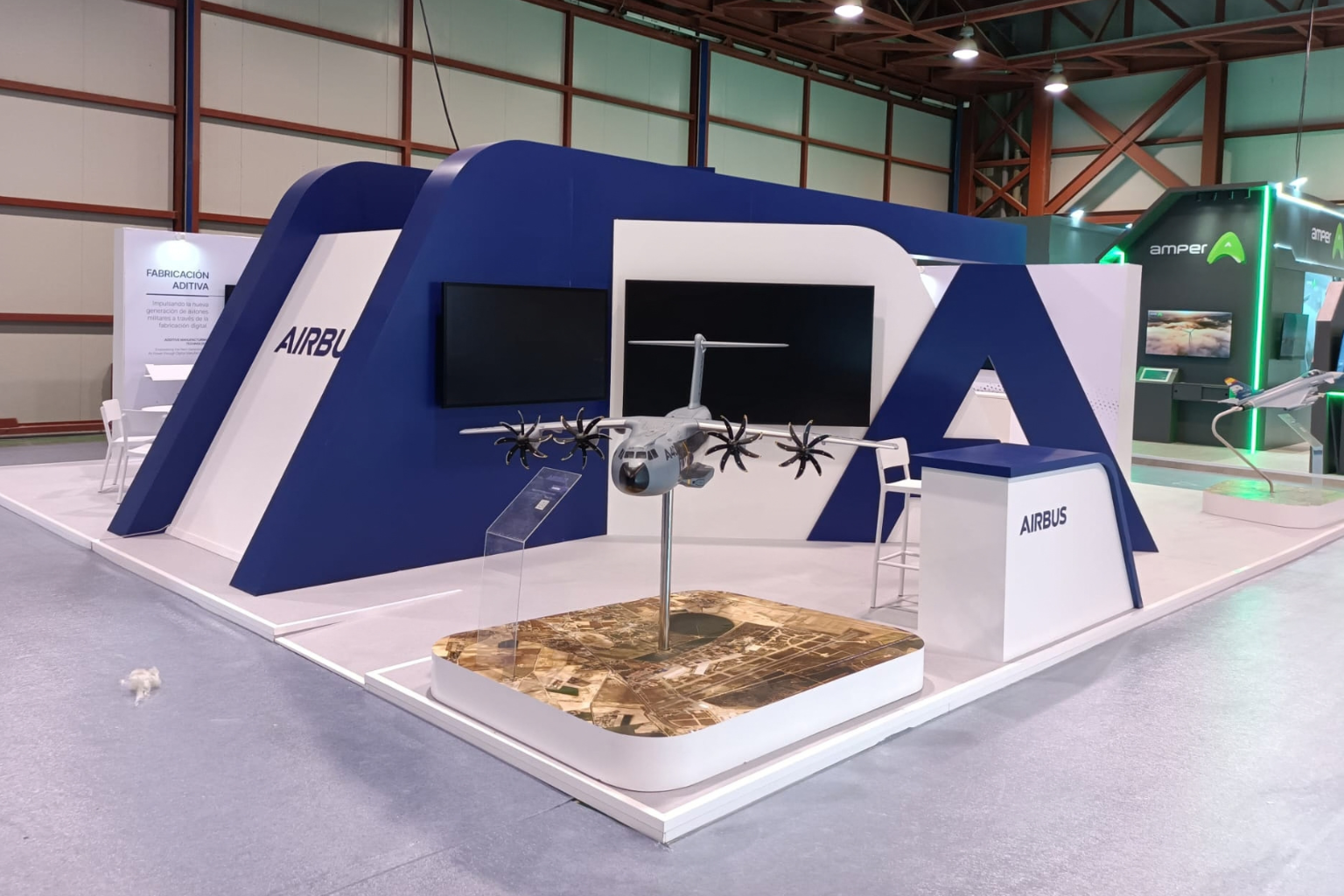 Stand de fabricación a medida realizado por Eventual