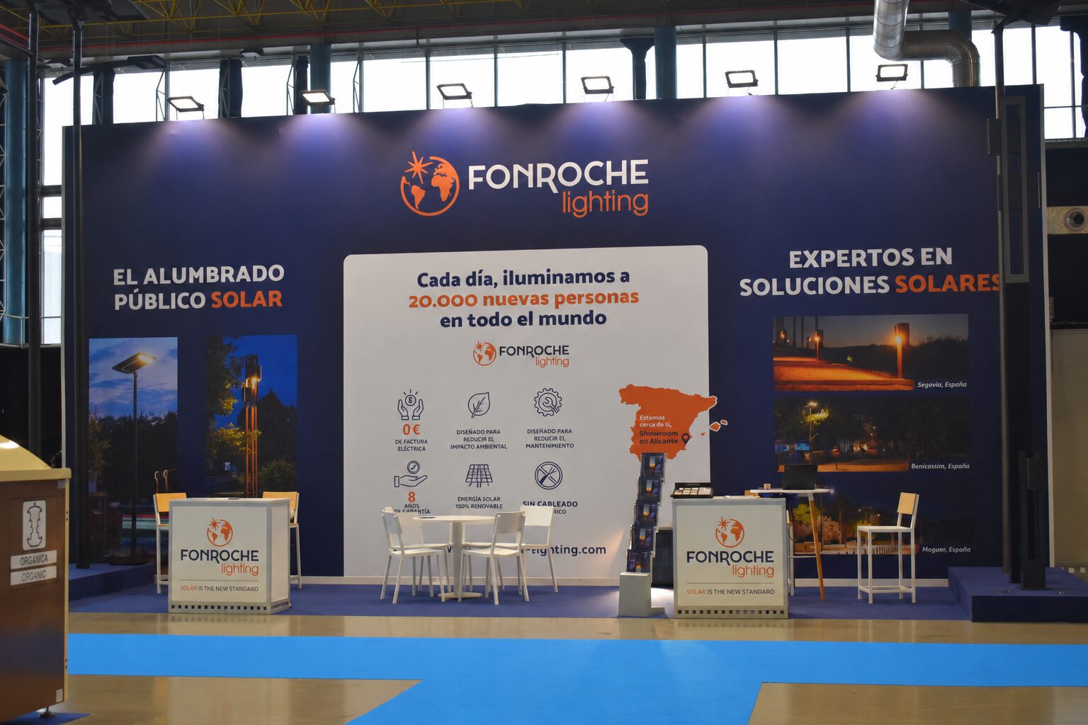 Stand de fabricación a medida realizado por Eventual