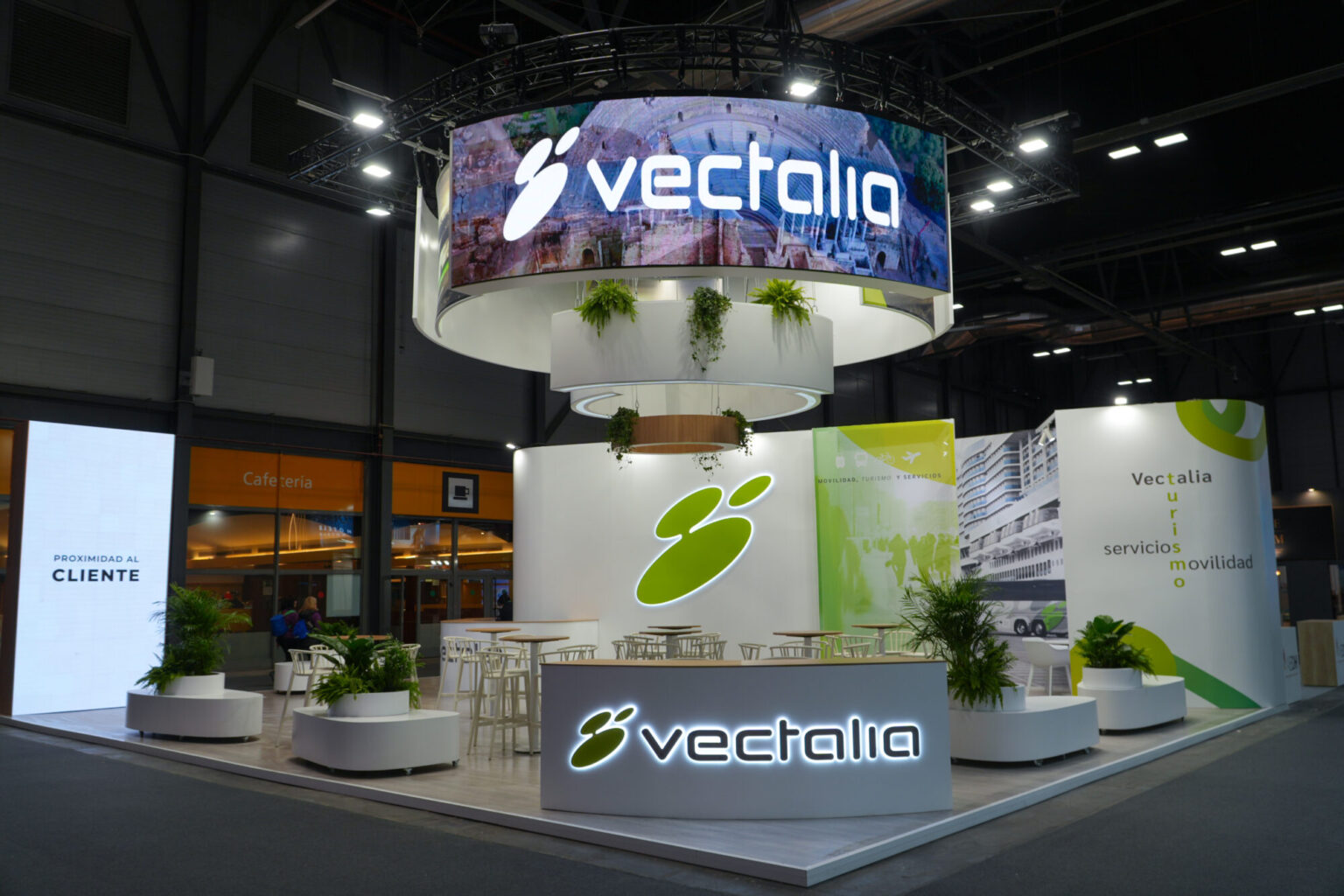 Stand de fabricación a medida realizado por Eventual